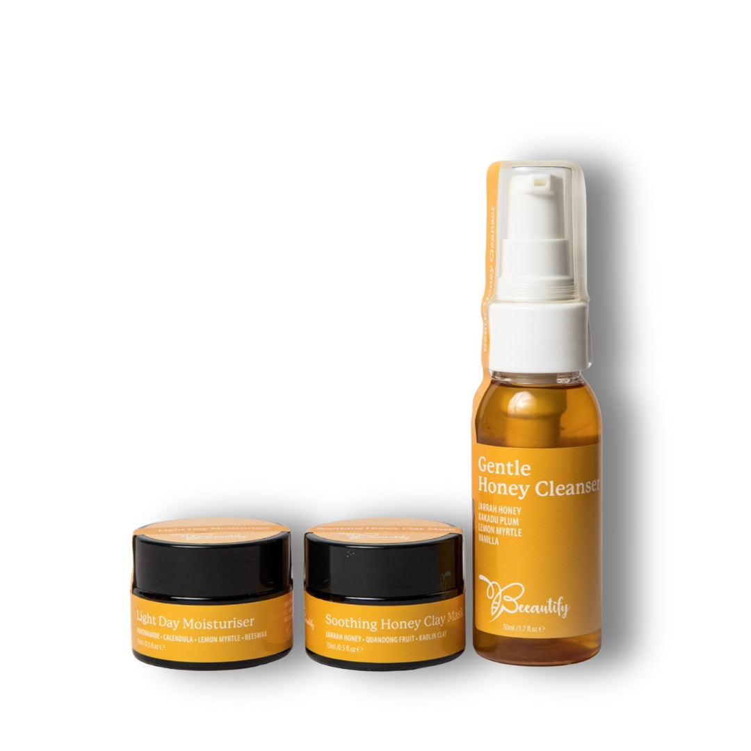 Starter Bundle Cleanse | Exfoliate | Moisturise CEM Skincare Routine - Beeautify