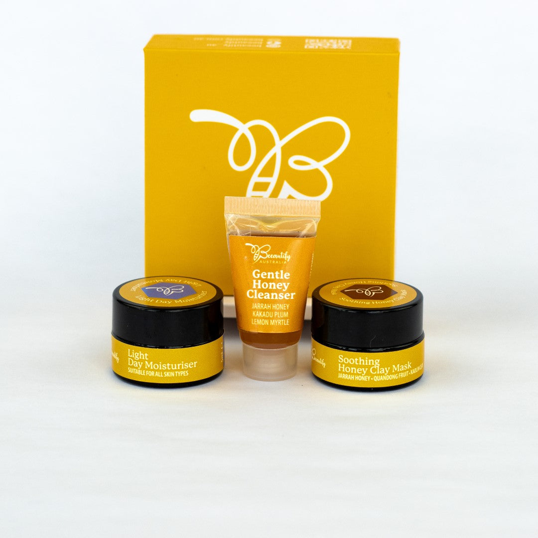 Experience Box Cleanse|Exfoliate|Moisturise (sample sized)