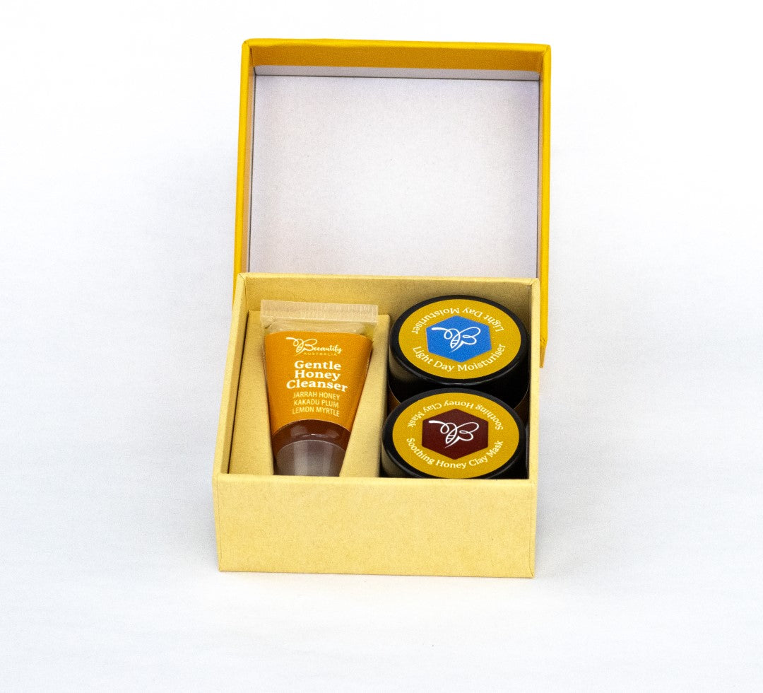 Experience Box Cleanse|Exfoliate|Moisturise (sample sized)