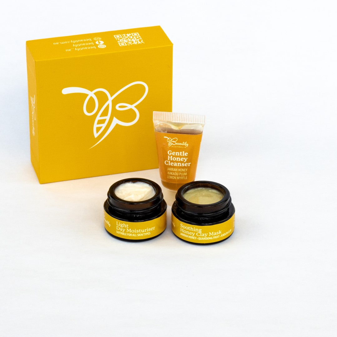 Experience Box Cleanse|Exfoliate|Moisturise (sample sized)