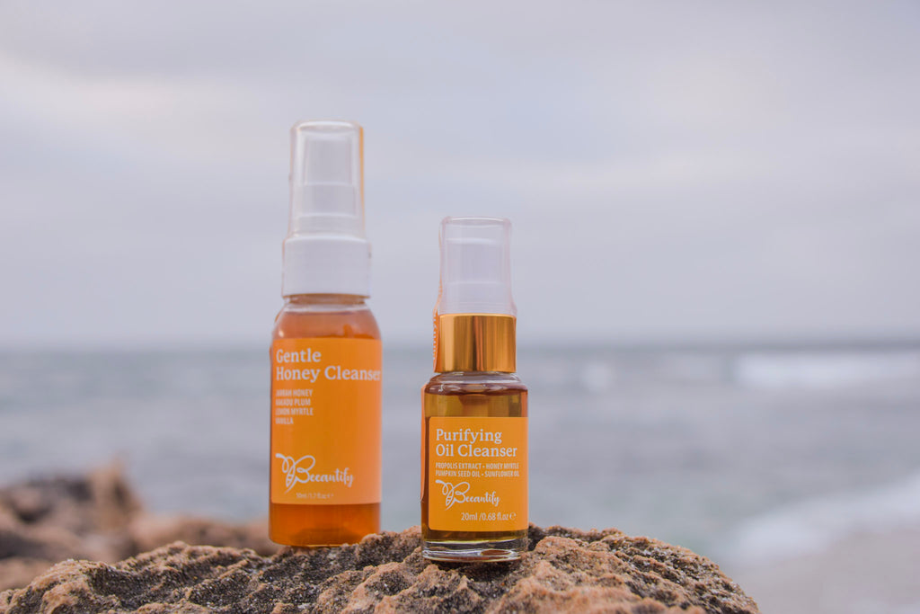 Double cleansing duo with honey and propolis