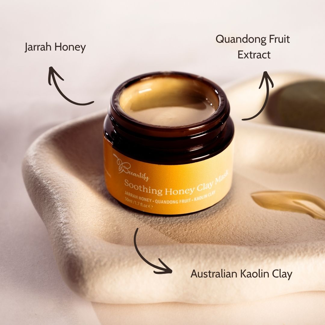Soothing Honey Clay Mask - Beeautify